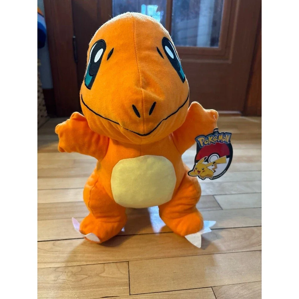 Nwt flaws charmander bean bag plush stuffed animal pokemon toy factory 2021